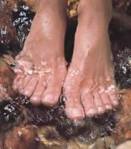 Water and feet